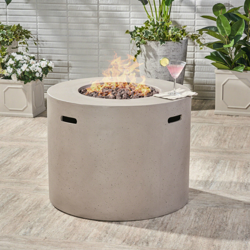 Walter firepit taupe gray 2