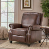 2-Tone Brown Faux Leather