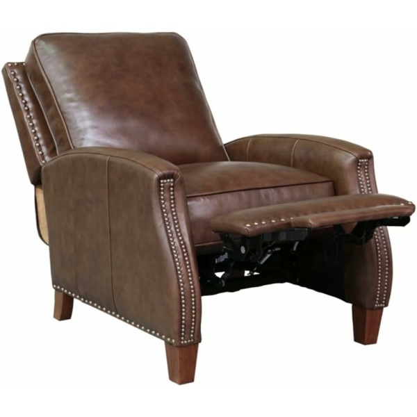 BarcaLounger Melrose Recliner Chair, Wenlock Double Chocolate All Leather